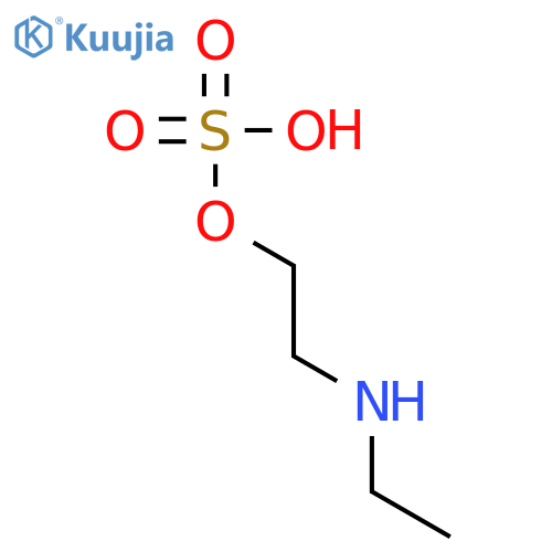 Ethanol,2-(ethylamino)-, 1-(hydrogen sulfate) structure