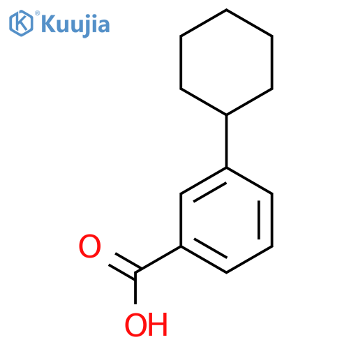 3-Cyclohexylbenzoic acid structure