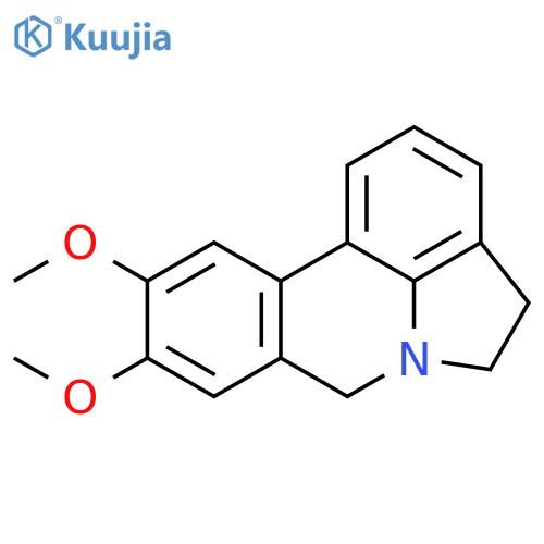 7H-Pyrrolo[3,2,1-de]phenanthridine,4,5-dihydro-9,10-dimethoxy- structure