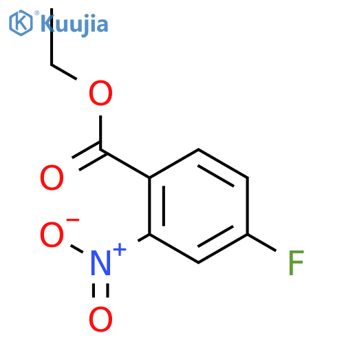 Ethyl 4-fluoro-2-nitrobenzoate structure