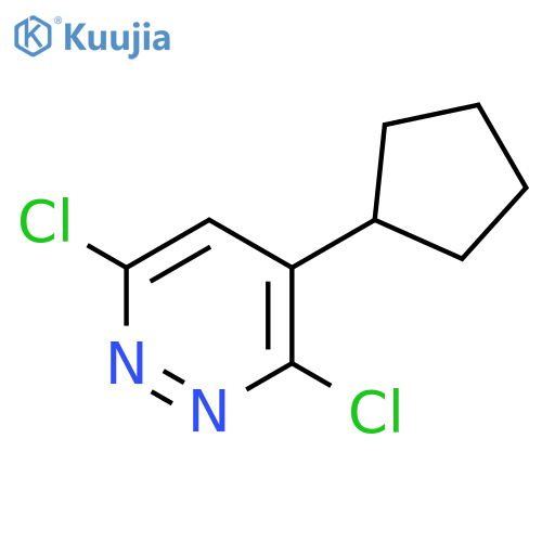 3,6-dichloro-4-cyclopentyl-Pyridazine structure