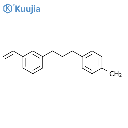 Methylium, [4-[3-(3-ethenylphenyl)propyl]phenyl]- structure