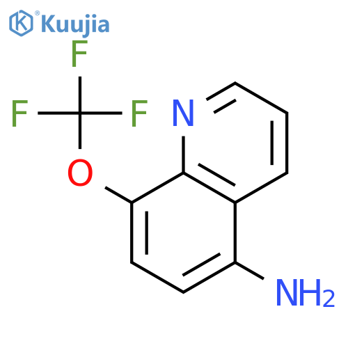 5-Amino-8-trifluoromethoxyquinoline structure
