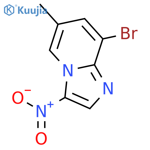 8-Bromo-6-methyl-3-nitroimidazo1,2-apyridine structure
