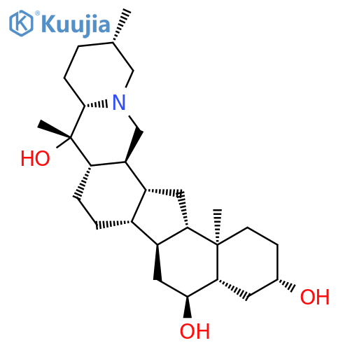 Cevane-3,6,20-triol, (3b,5a,6a,22b)- (9CI) structure