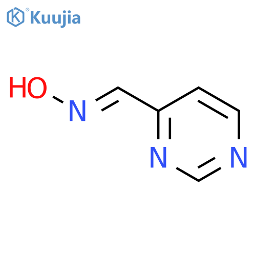 4-Pyrimidinecarboxaldehyde, oxime (7CI,8CI,9CI) structure