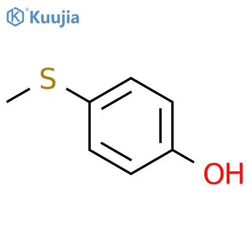 4-(methylsulfanyl)phenol structure