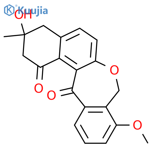 Angucyclinone C structure