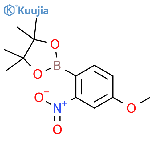 4-Methoxy-2-nitrophenylboronic Acid Pinacol Ester structure