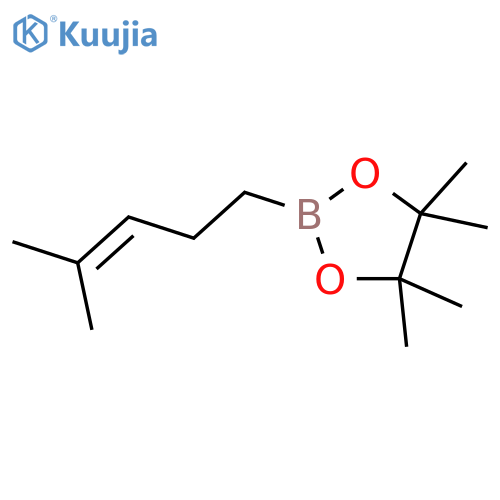 4,4,5,5-Tetramethyl-2-(4-methyl-3-penten-1-yl)-1,3,2-dioxaborolane structure