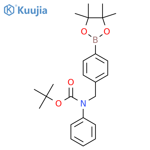 4-(N-Boc-phenylaminomethyl)phenylboronic Acid Pinacol Ester structure