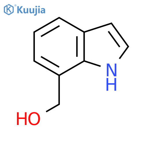1H-indol-7-ylmethanol structure