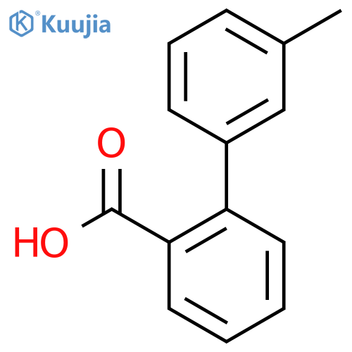 3'-Methylbiphenyl-2-carboxylic Acid structure