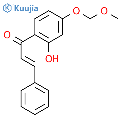 1-[2-hydroxy-4-(methoxymethoxy)phenyl]-3-phenylprop-2-en-1-one structure