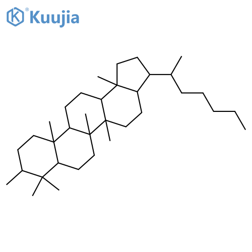 29-Butyl-3-methylhopane; (3ξ,17βH,21αH,22S)-form structure