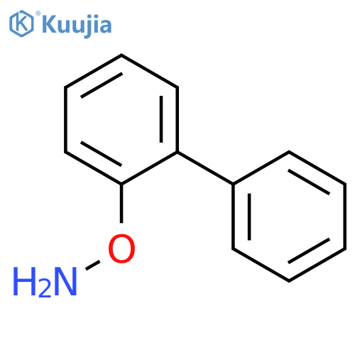 HydroxylaMine, O-[1,1'-biphenyl]-2-yl- structure