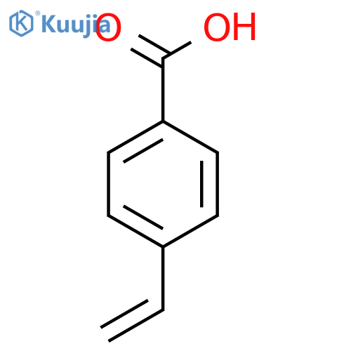 4-Vinylbenzoic acid structure