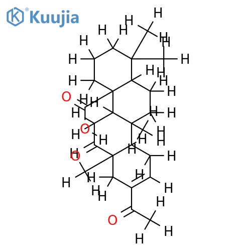 25-nor-24-methyl-12,24-dioxoscalar-16-en-22-oic acid structure