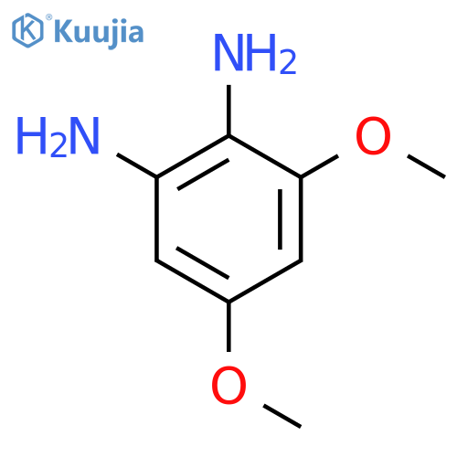 3,5-Dimethoxybenzene-1,2-diamine structure