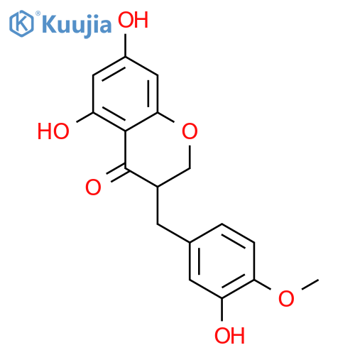 3'-Hydroxy-3,9-dihydroeucomin structure