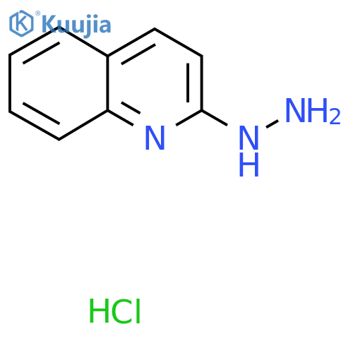 2-Hydrazinylquinoline hydrochloride structure