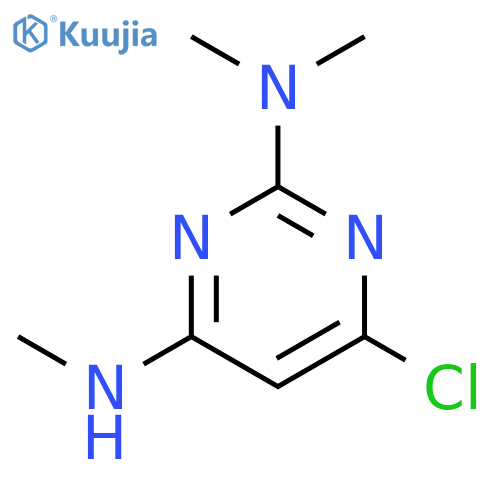 2,4-Pyrimidinediamine, 6-chloro-N2,N2,N4-trimethyl- structure