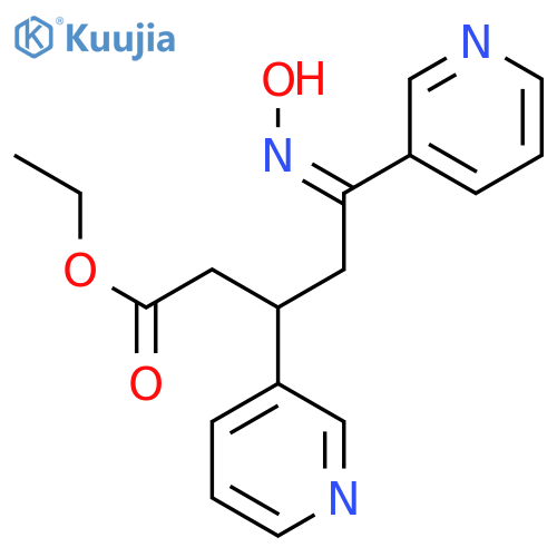 ETHYL 5-OXAMINO-3,5-DI(3-PYRIDYL)PENTANOATE structure