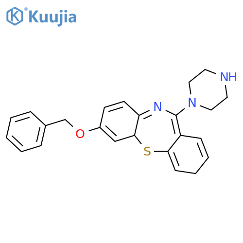 7-Benzyloxy-N-des2-(2-hydroxy)ethoxyethyl Quetiapine structure