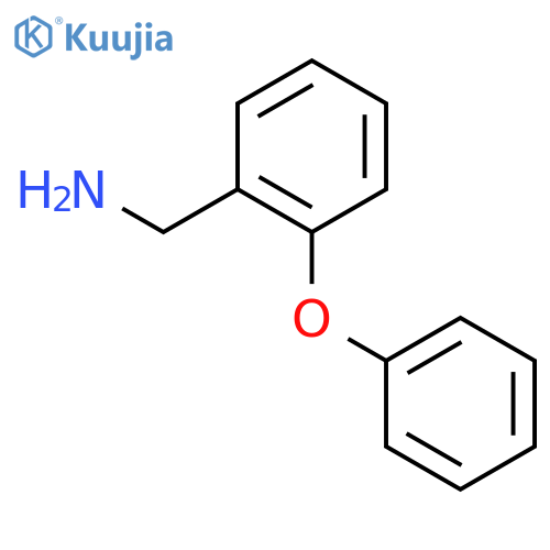 (2-Phenoxyphenyl)methanamine structure