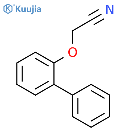 2-(2-Phenylphenoxy)acetonitrile structure