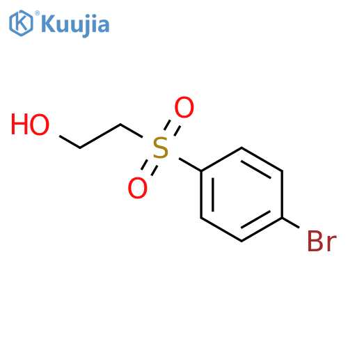 2-(4-bromophenyl)sulfonylethanol structure