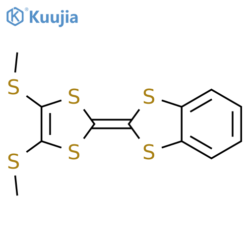 1,3-Benzodithiole, 2-[4,5-bis(methylthio)-1,3-dithiol-2-ylidene]- structure