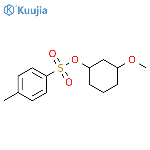 Cyclohexanol, 3-methoxy-, 1-(4-methylbenzenesulfonate) structure