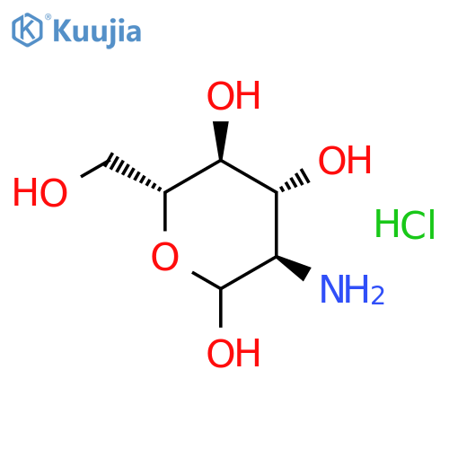 2-amino-2-deoxyglucose hydrochloride structure