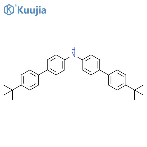 Bis (4-tert-butyl biphenyl) amine structure