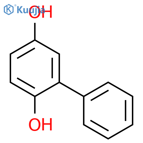 2-Phenylhydroquinone structure