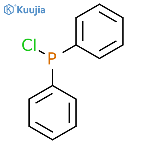 Chlorodiphenylphosphine structure
