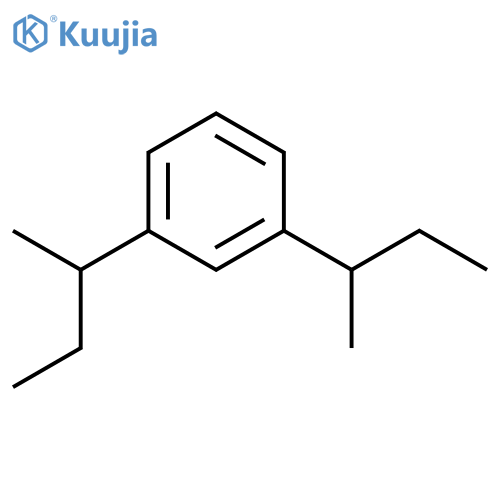 Benzene,1,3-bis(1-methylpropyl)- structure