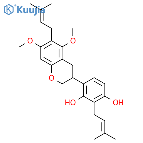 licorisoflavan A structure