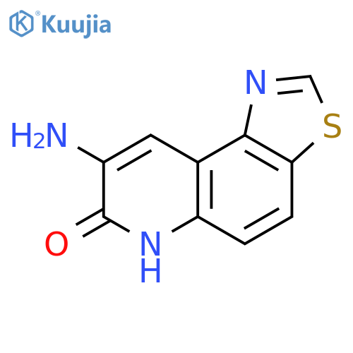 Thiazolo[4,5-f]quinolin-7(6H)-one,8-amino- structure
