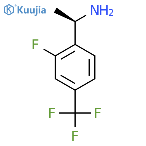 (1R)-1-[2-Fluoro-4-(trifluoromethyl)phenyl]ethanamine structure