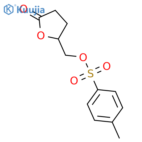 (5-Oxotetrahydrofuran-2-yl)methyl 4-methylbenzenesulfonate structure