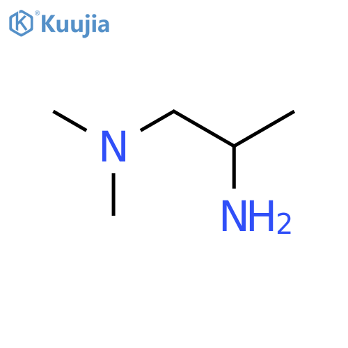 (2-aminopropyl)dimethylamine structure