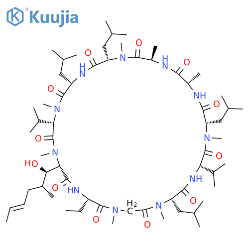 Cyclosporin T structure