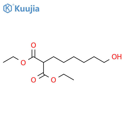 Diethyl (6-hydroxyhexyl)propanedioate structure
