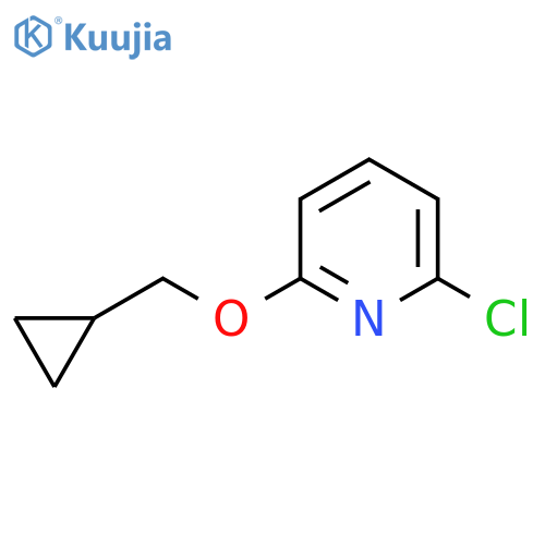 2-Chloro-6-(cyclopropylmethoxy)pyridine structure