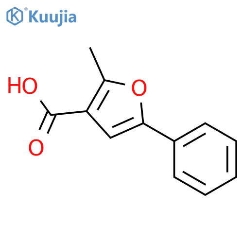 2-Methyl-5-phenyl-3-furoic Acid structure