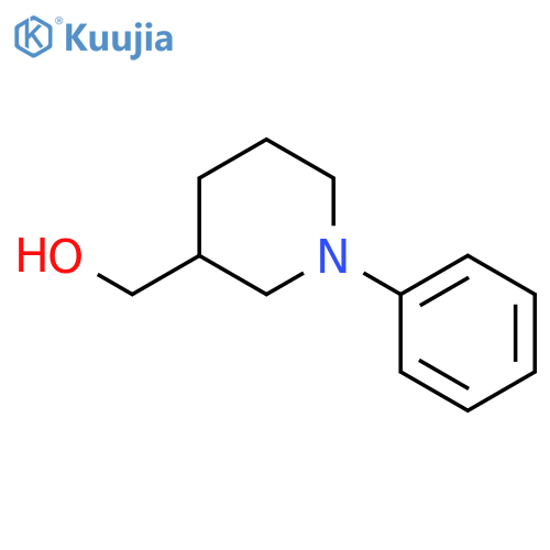 (1-Phenylpiperidin-3-yl)methanol structure