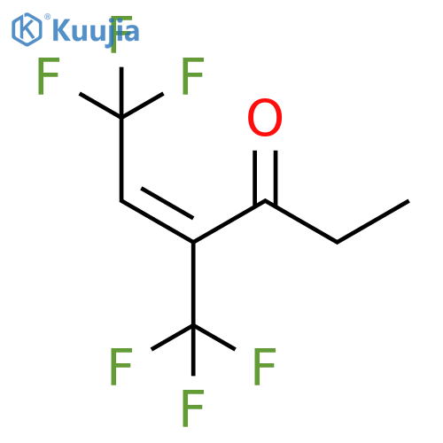 4-Hexen-3-one, 6,6,6-trifluoro-4-(trifluoromethyl)-, (E)- structure