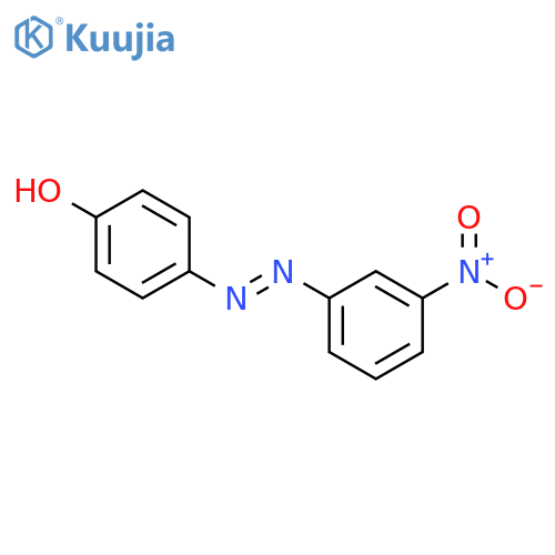 4-2-(3-nitrophenyl)diazen-1-ylphenol structure